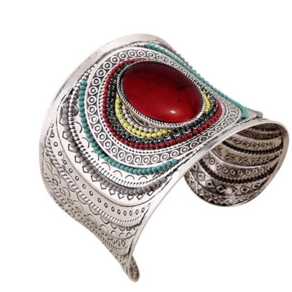 Bohemian Vintage Style Cuff Bracelet